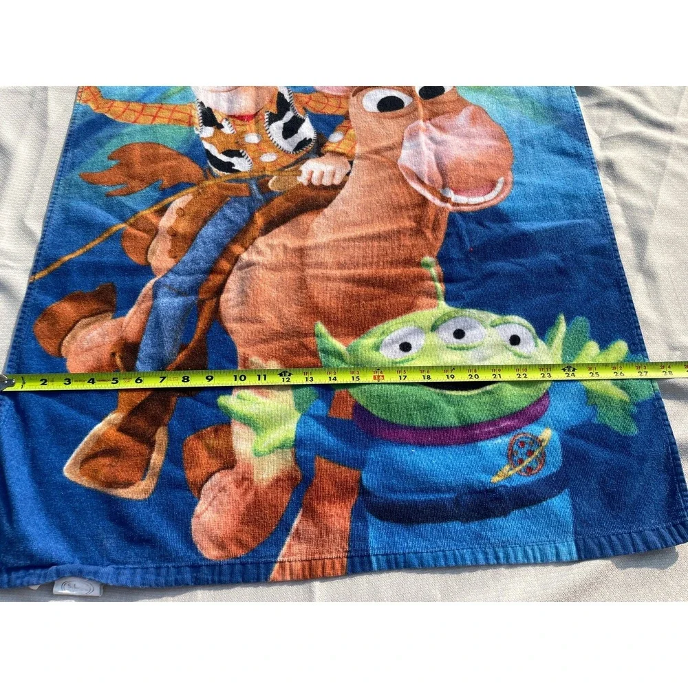 Vintage Disney Pixar Toy Story Beach Towel Woody Buzz Lightyear 27